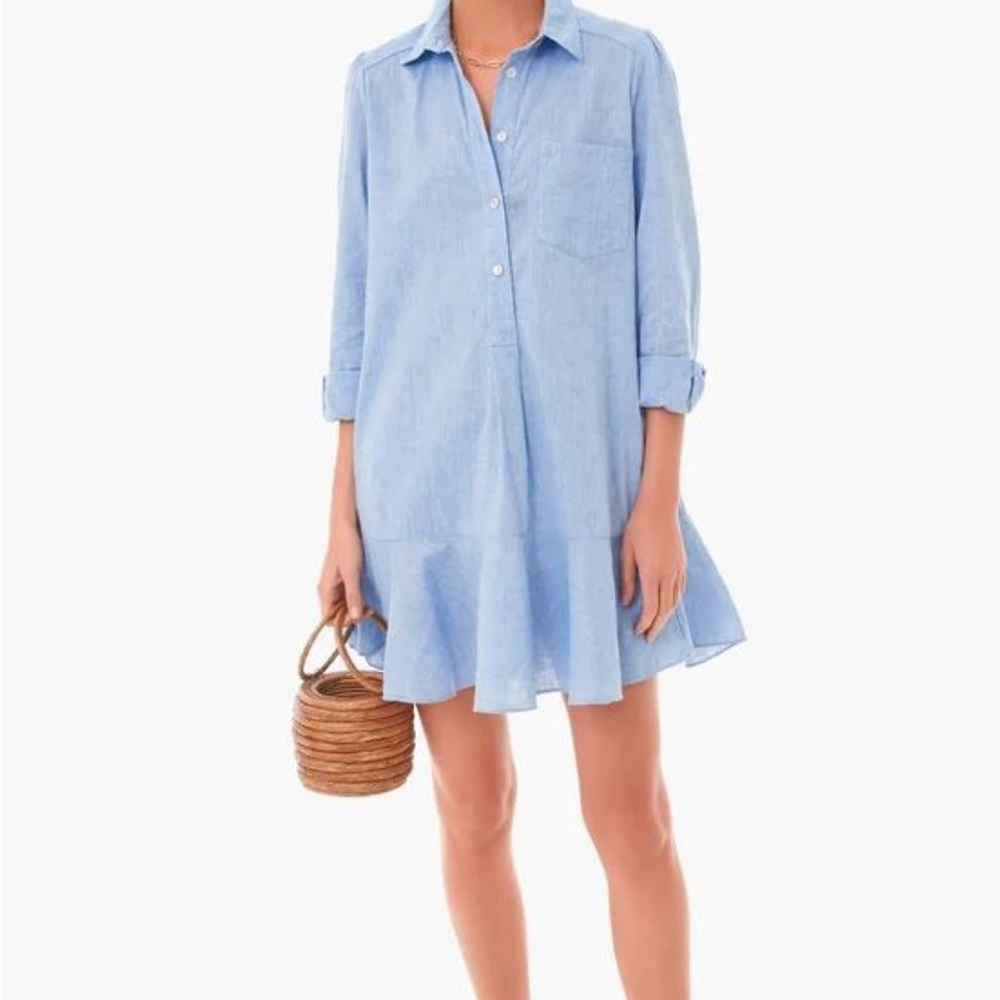 Tuckernuck cotton chambray dress